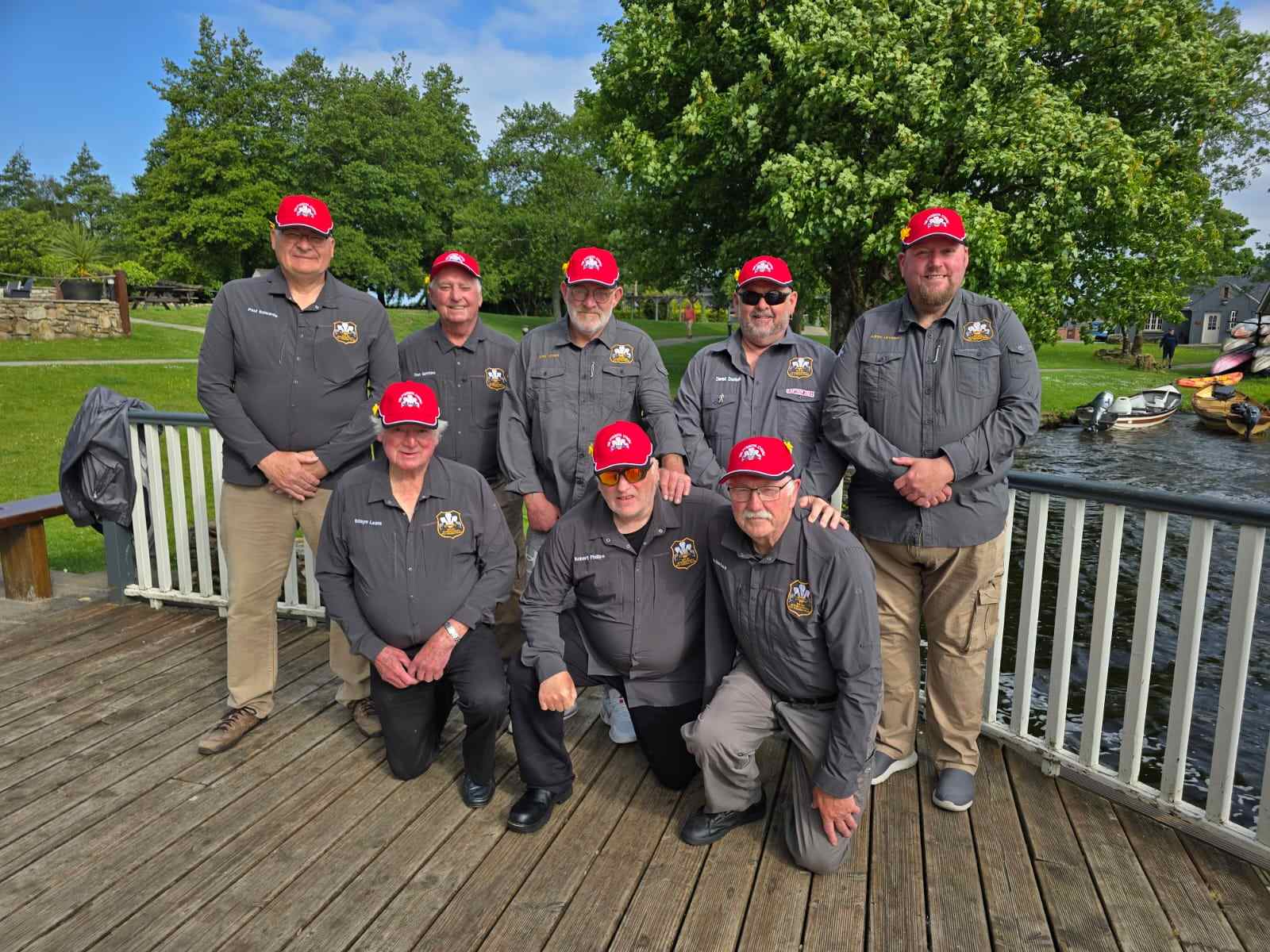  Disabled team at Lusty Beg Island Lough Erne